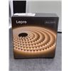 Image 1 : Lepre PR41008B-WW-US Flexible LED Strip Lights with Adapter – 10m / 32.8ft