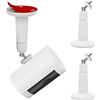 Image 1 : 2 Pack Adjustable Adhesive Wall Mount Brackets for Ring Stick Up Cam ＆ Ring Indoor Cam(1st