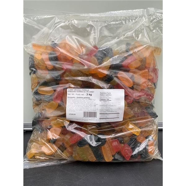 Clara Original Formula Winegums 3 Kg Bulk Bag