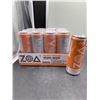 Image 1 : Zoa Wild Orange Zero Sugar Energy Drink 12 x 473ml