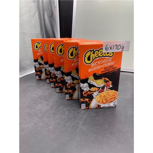 Lot of 6 Cheetos Mac’N Cheese Bold & Cheesy Flavor 170g Each