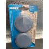Image 2 : SlideX 23216 Sliding Glides 2-1/4 Inch, 4 Pieces, 57 mm, Set of Four