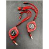 Image 3 : Yifechoti Retractable Charging Cable 3-in-1 Multi-Device Adapter