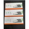 Image 2 : Set of Three Door Stop Alarms with Sound and Vibration Sensors