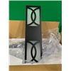 Image 2 : 15.8” LED Outdoor Wall Sconces 2-Pack, 3000K Warm White Exterior Sconce Light Fixture Water