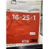 Image 2 : 3M Filtrete 16x25x1 Air Filter Lot of 6 for HVAC Systems