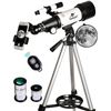 Image 1 : Gskyer Telescope AZ70400 with Tripod and Accessories