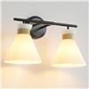 Image 1 : WOSHITU Bathroom Vanity Light Fixture Model 8090MJ-02BG-US
