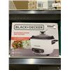 Image 1 : Black+Decker 16-Cup Rice Cooker and Steamer with 2-In-1 Versatility