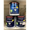 Image 1 : Valspar Signature Interior Semi-Gloss Paint Primer 857 mL Base C Lot of 3