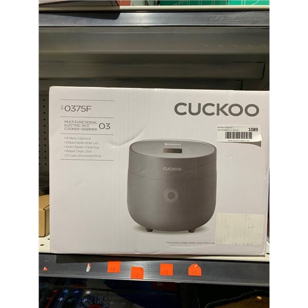 Cuckoo CR-0375F Multifunctional Electric Rice Cooker and Warmer