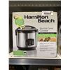 Image 1 : Hamilton Beach Rice and Hot Cereal Cooker with Steam Basket