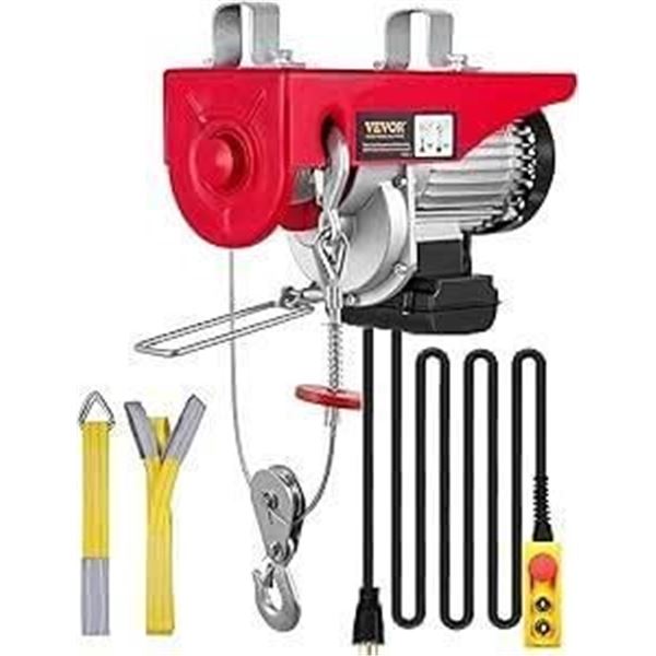 Vevor Electric Hoist Model PA200 With 120V 60Hz Specifications