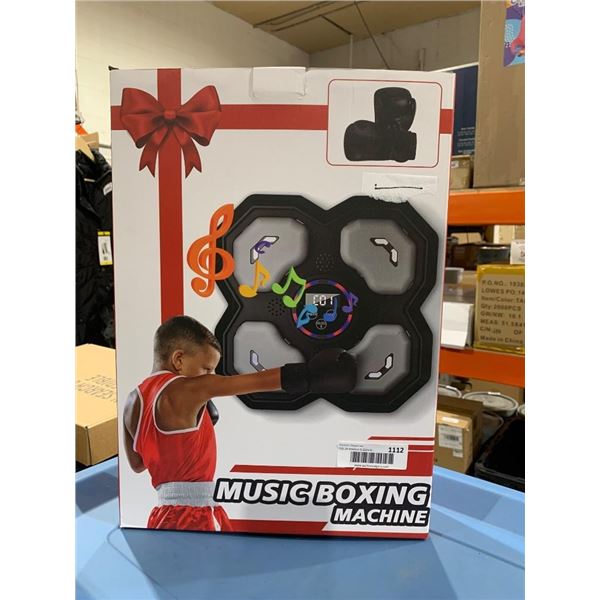 Music Boxing Machine With Punch Sensor and LED Display