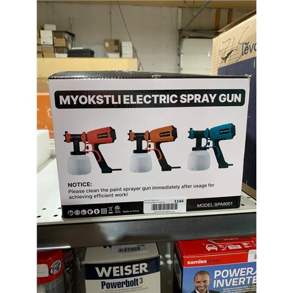 Myokstli Electric Spray Gun Model SPA8001 with 700W Power and 1200ML Capacity Green