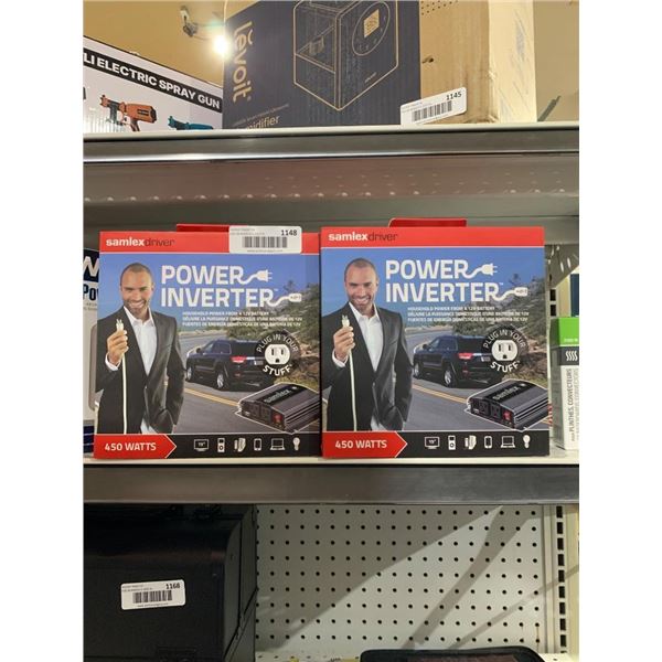 Samlexpower Driver 450 Watt Power Inverter for Automotive Use Lot of 2