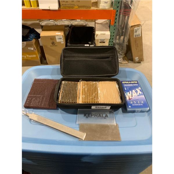 Kephala Ski Tuning and Waxing Kit with Tools and Training Wax
