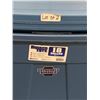 Image 2 : Lot of 2 Rugged Tote 18-Gallon Durable Storage Containers with lids
