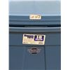 Image 2 : Lot of 2 Rugged Tote 18-Gallon Durable Storage Containers with lids