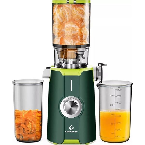 link chef rush clear series slow juicer