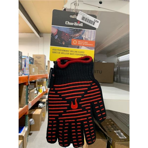 Char-Broil High-Performance Grill Gloves Non-Slip Heat Resistant