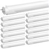 Image 1 : JESLED T8 4FT LED Tube Light Bulbs, 24W 5000K Daylight, 3000LM, 4 Foot T12 LED Replacement for Flour