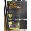 Image 2 : Metaltech 2-Step Heavy-Duty Steel Platform Ladder, 250-Lb Capacity