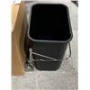 Image 3 : Metro MTWB1 Utility Cart Waste Basket Attachment