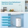 Image 1 : WKRIO Reverse Osmosis System, Under Sink Water Filtration System, 400 GPD, 1:1 Pure to Drain, NSF/AN