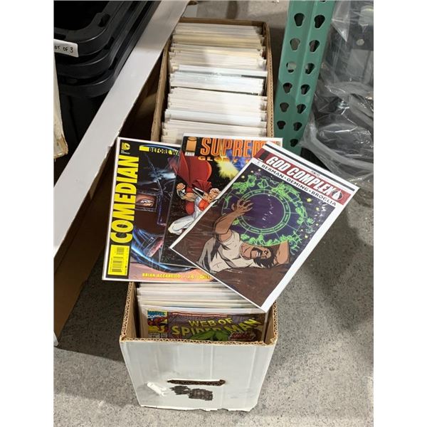 Large Collection Of Assorted Comic Books Featuring Various Titles