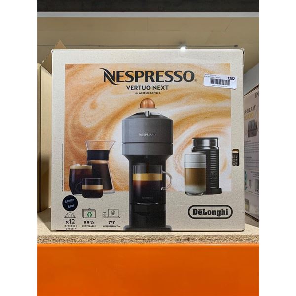 Nespresso Vertuo Next by DeLonghi Coffee and Espresso Machine with Aeroccino