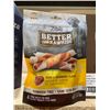 Image 2 : Zoe Better Than Rawhide Duck and Cranberry Large Dog Treats 10x153g