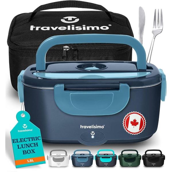 Travelisimo Electric Lunch Box Bari+ 2-in-1 Heating Container