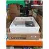 Image 2 : Leviton Series 140 Media Enclosure Model 47605-14E in White