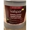 Image 2 : Valspar Simplicity Interior Semi-Gloss Paint and Primer 18.3 L Ultra White