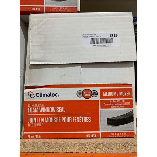 Climaloc Foam Window Seal Medium CF21003