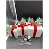 Image 3 : Set of 3 Christmas Lighted Decorative Gift Boxes With 8 Flash Modes