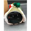 Image 3 : Electric Music Lights Santa Figure Holiday Decoration, Model X003WV5PR3