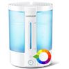 Image 1 : humidifier for bedroom, 2.8L Ultrasonic Cool Mist Humidifier for baby with Auto Shut-off, Top Fill H