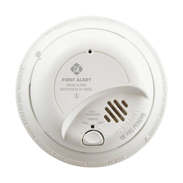 BRK Electronics Smoke Alarm Model 9120B4 With Battery Backup