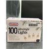 Image 1 : Prextex 100 Ultra-Bright Lights With 18 Ft Length, Clear Bulbs
