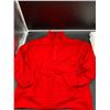 Image 4 : Red Half-Zip Pullover Sweatshirt Size S by GAASTRA