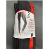 Image 2 : 2-Pack 32 Degrees Heat Everyday Leggings, Size M/M, Black