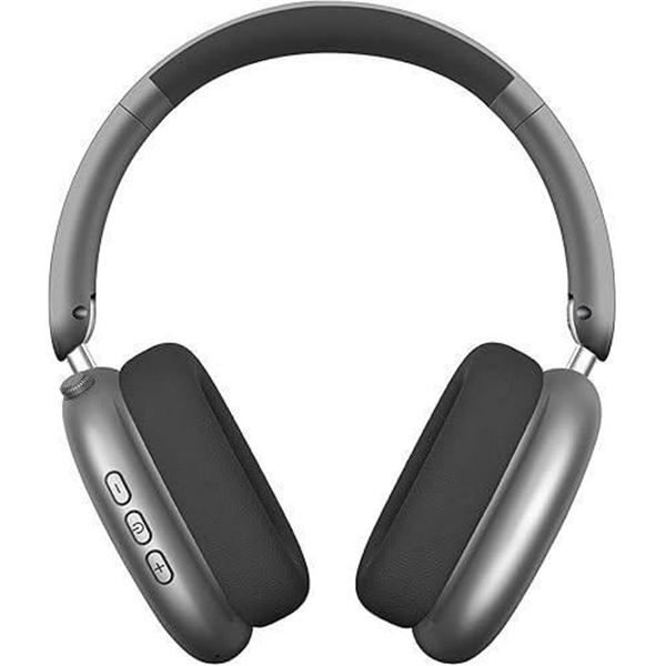 Wireless Over-Ear Headphones with Built-in Microphone – 20H Usage Time