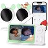 Image 1 : Baby 7SM 1080P Smart Video Monitor with Dual Cameras