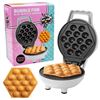 Image 1 : Waffle Wow! Bubble Fun Mini Waffle Maker
