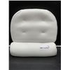 Image 1 : White Mesh Bath Cushion With Suction Cups