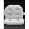 Image 2 : White Mesh Bath Cushion With Suction Cups