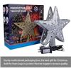 Christmas Tree Topper Light with Multi-Color Projector