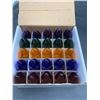 Image 1 : 25 Pack C9 Long Life Bulbs, Multi-Color, E17/C9 Base, 7W